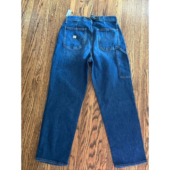 Old Navy denim vintage Y2K carpenter jeans size 10 - Picture 2 of 6